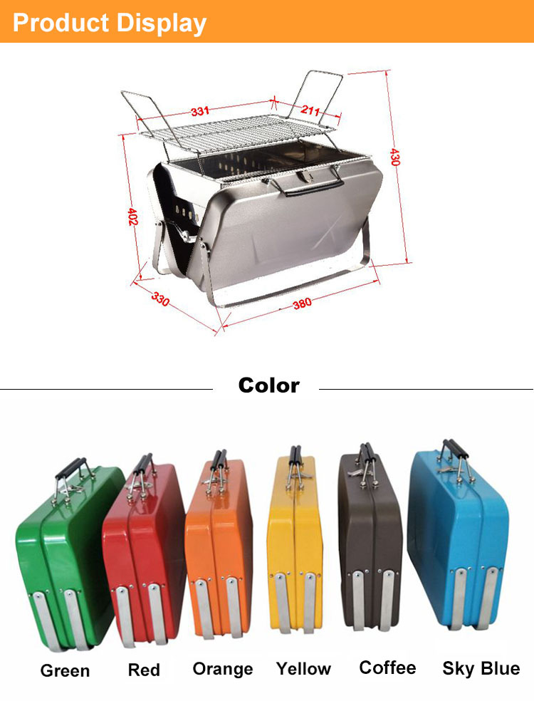 Unique BBQ Grills Easily Assembled BBQ oven portable Barbecue grill oven