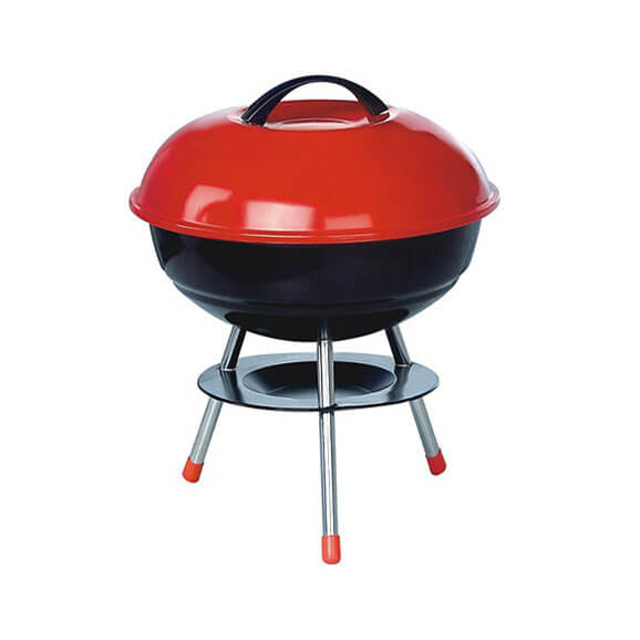 Wholesale Foldable Detachable Outdoor Smokers Round Portable Charcoal Camping Grill Traveling Mini Barbecue Grill