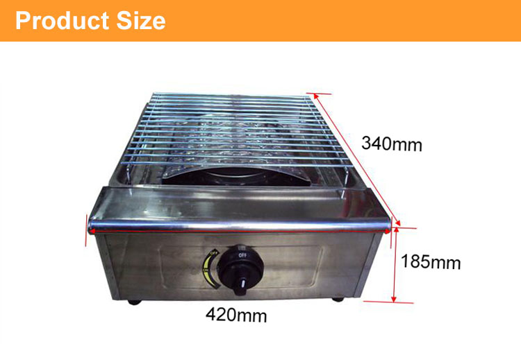 Garden Design Butane BBQ Gas Grills stainless steel gas barbecue oven single burner grill built in bbq gas grill