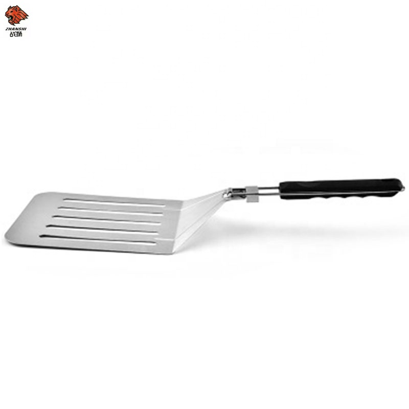 2022 hot new products Stainless Steel Metal Shovel Peel Foldable Pizza Paddle easy storage cake shovel