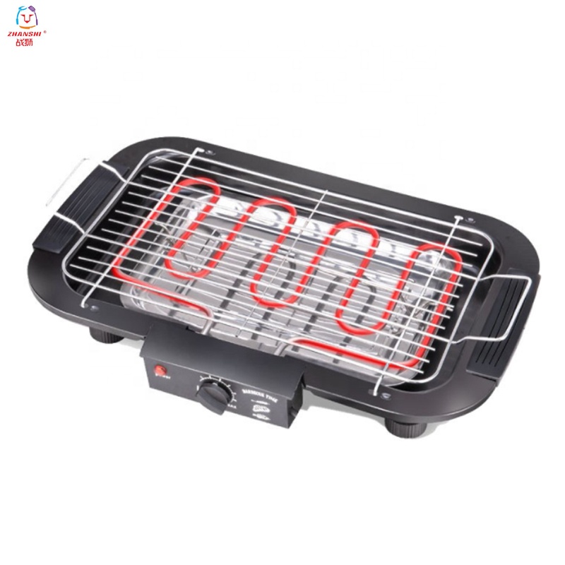 220V Portable Table Pot Korean Electric BBQ Grill Eco-friendly Smokeless Household Electric bbq grill