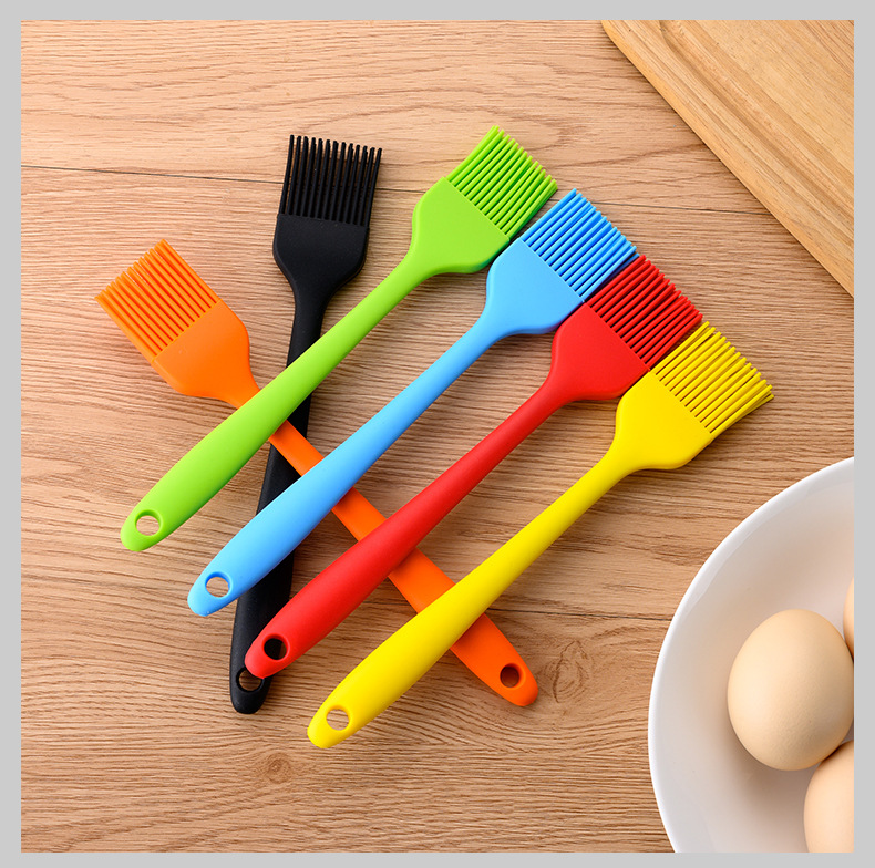 large size bbq cleaning brush Thickened all-in-one large silicone oil brush cooking oil brush