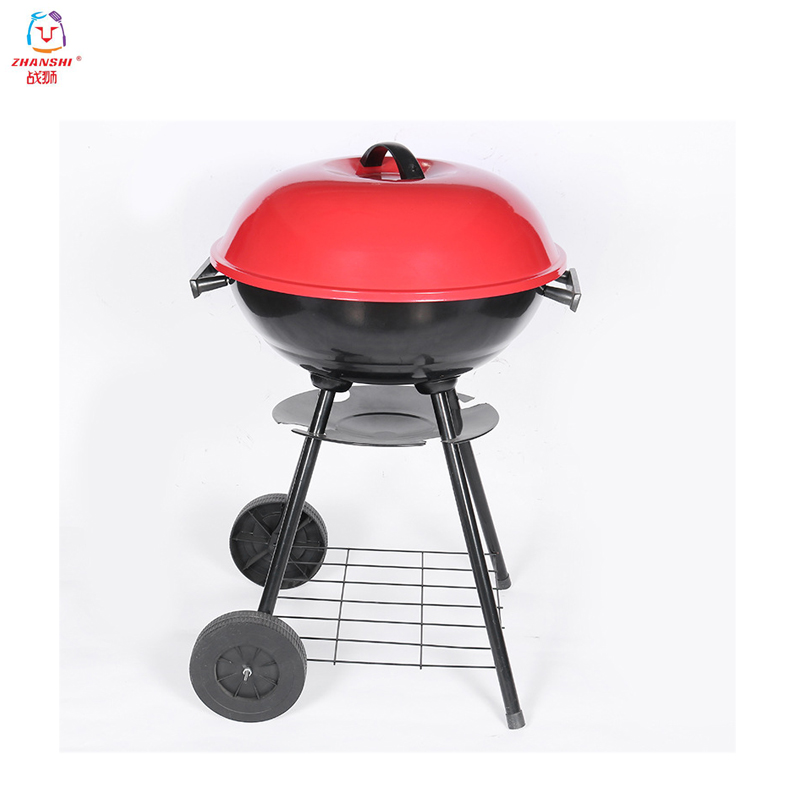 Black Mini Portable Bbq Charcoal Grill Outdoor Kitchen Barbecue Stove High Quality