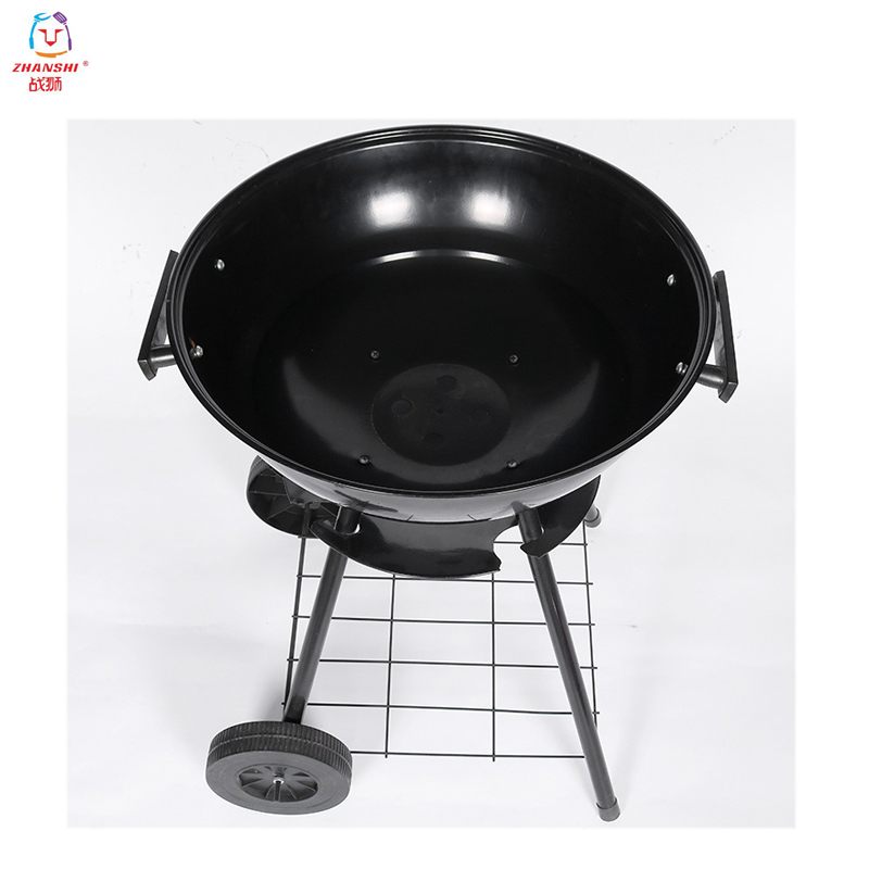 Black Mini Portable Bbq Charcoal Grill Outdoor Kitchen Barbecue Stove High Quality