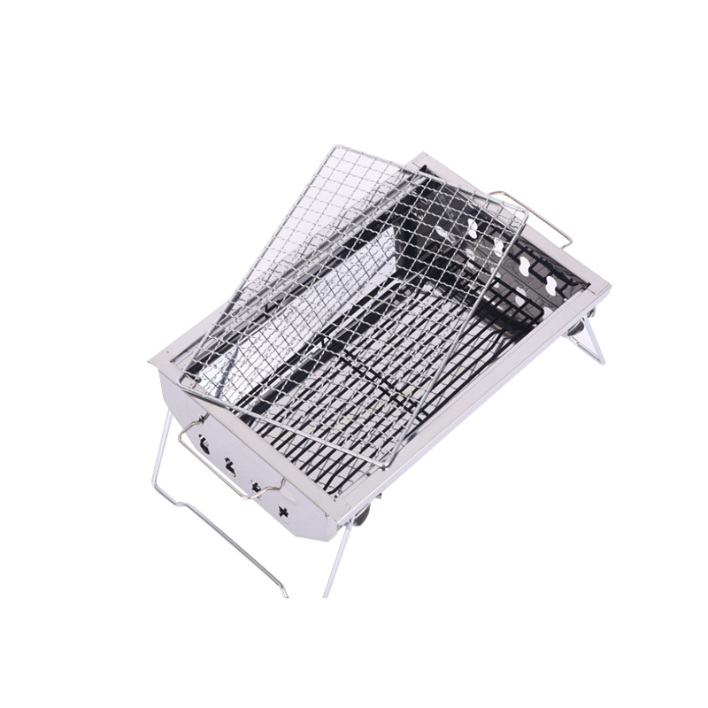 Stainless Steel Bbq Grills Ovens Portable Camp Foldable Charcoal Grill For Sale