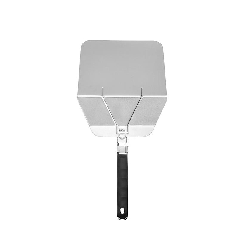 Wholesale Stainless Steel Square Pizza Peel Folding Pizza Spatula Transfer Pizza