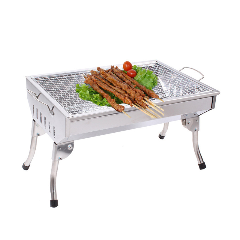 Folding Portable Outdoor BBQ Grills Charcoal Barbecue Grill Camping