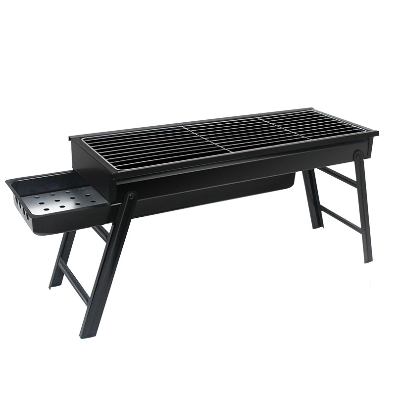 Factory Direct Outdoor Camping Drawer Grill Charcoal Portable Folding Barbecue Grill For Sale