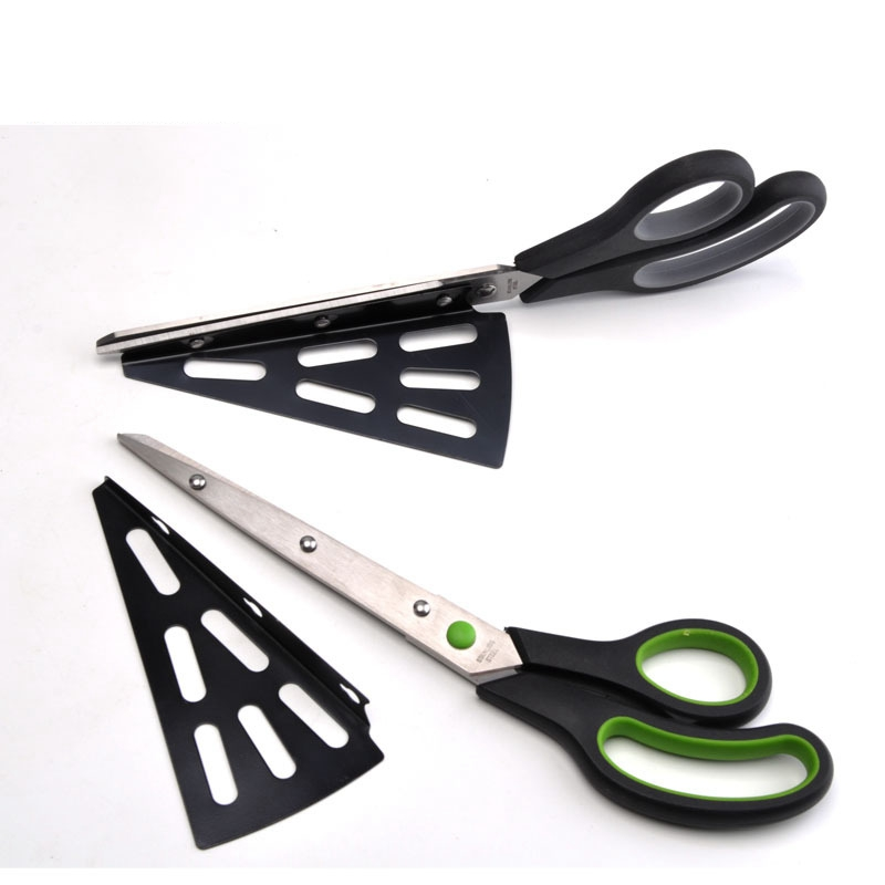 High Quality Soft Comfortable Handle Stainless Steel Multifunctional Kitchen Scissors Sharp Chicken Scissors