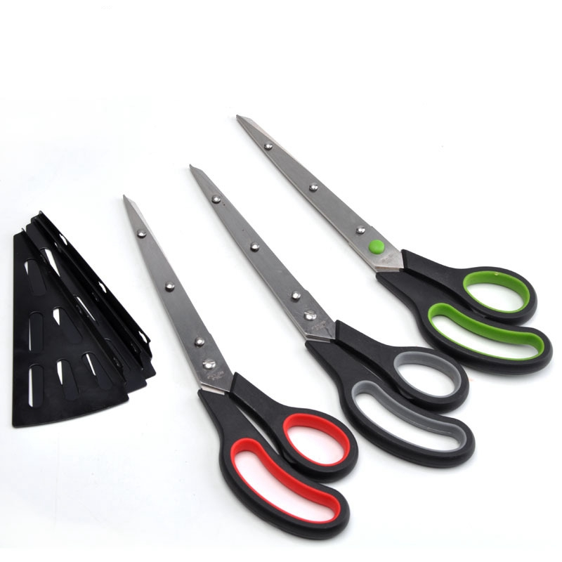 High Quality Soft Comfortable Handle Stainless Steel Multifunctional Kitchen Scissors Sharp Chicken Scissors