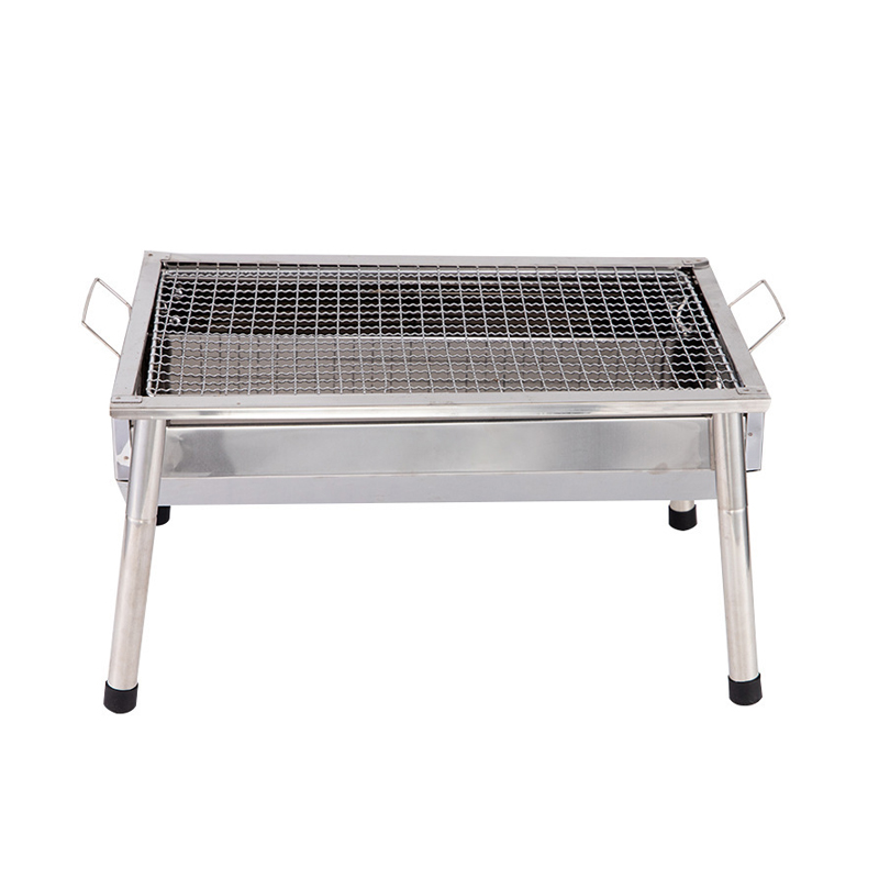 Hot sale portable simple charcoal barbecue grill outdoor camping BBQ oven factory direct