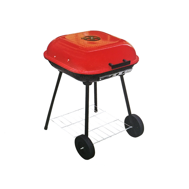 High Quality Portable Hamburger Barbeque Grill Outdoor Camping Picnic Charcoal BBQ Grills For Sale