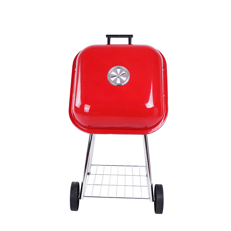 High Quality Portable Hamburger Barbeque Grill Outdoor Camping Picnic Charcoal BBQ Grills For Sale