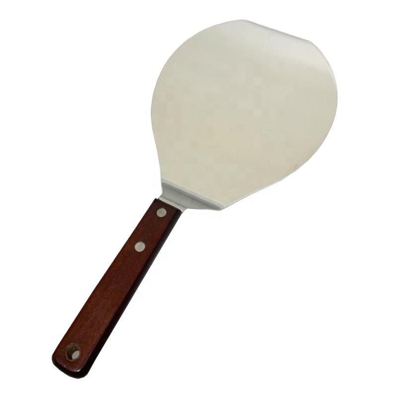 Wholesale stainless steel pizza peel metal large baking tools pizza peel shovel product