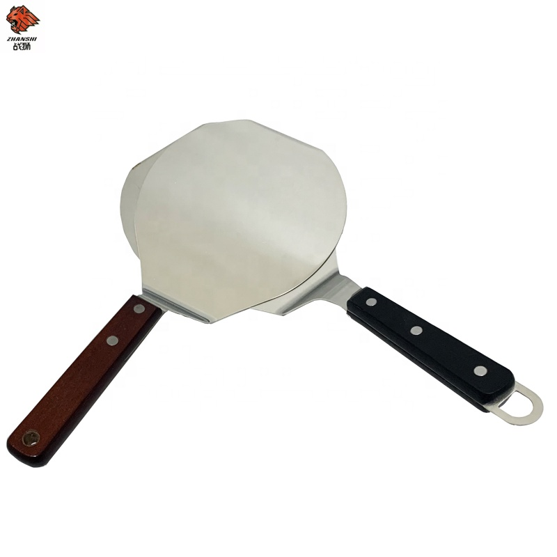 Wholesale stainless steel pizza peel metal large baking tools pizza peel shovel product