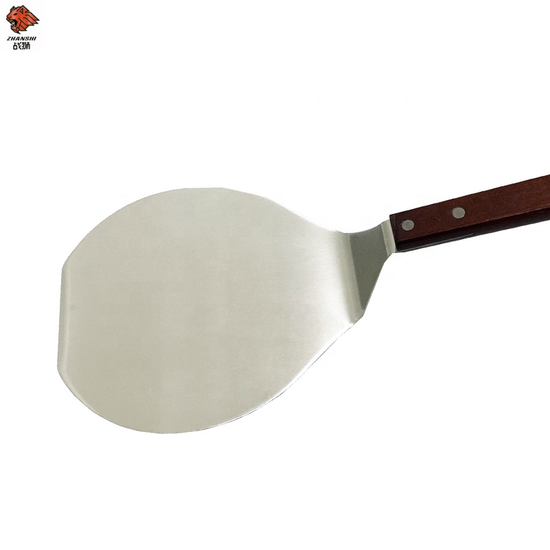 Wholesale stainless steel pizza peel metal large baking tools pizza peel shovel product