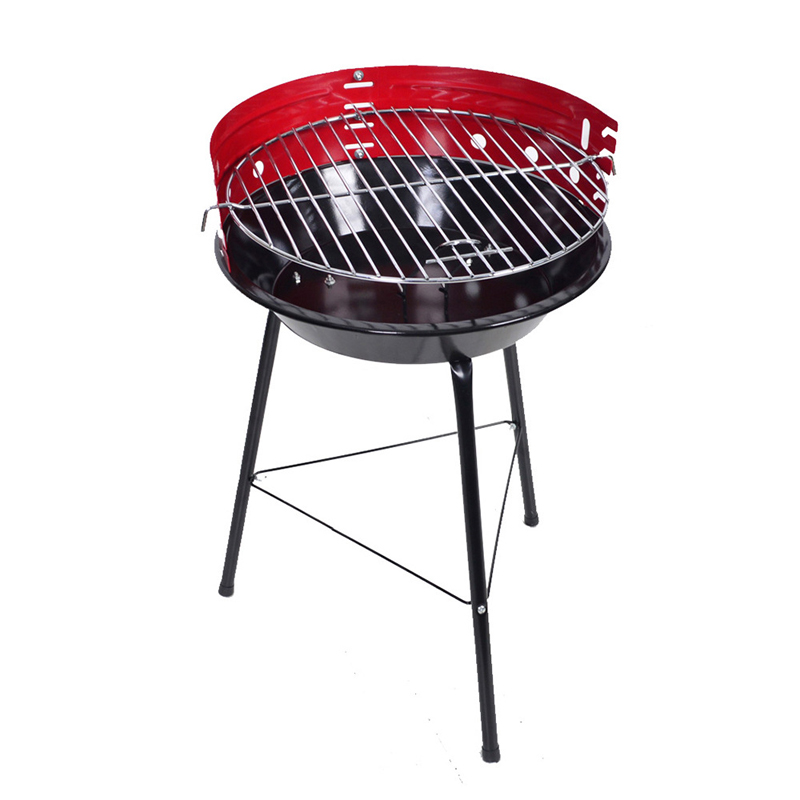 Customized Portable Barbeque Charcoal Grill Mini Triangle Barbecue Rack For Sale