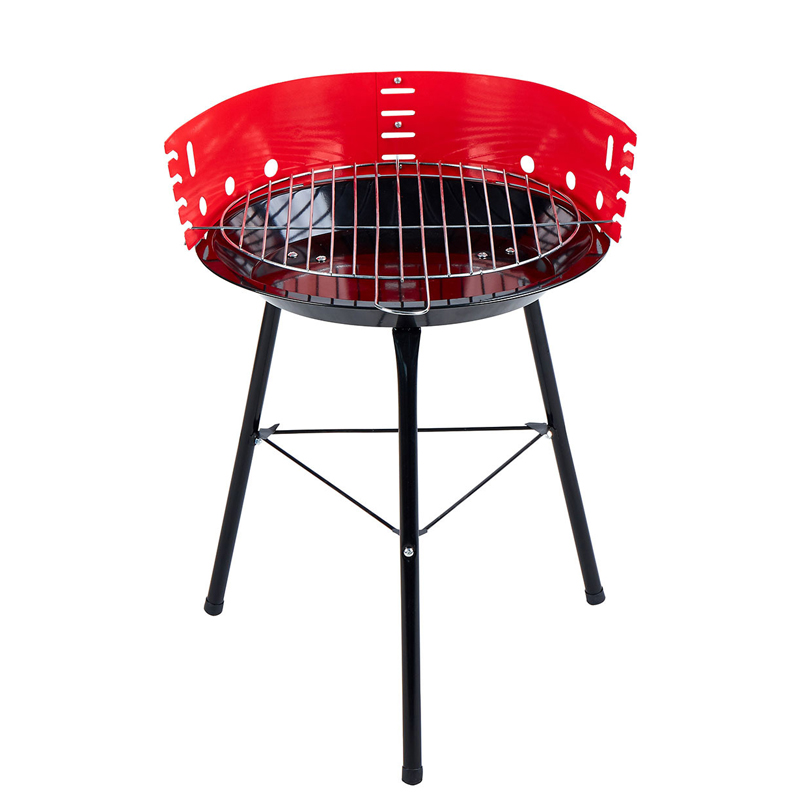 Customized Portable Barbeque Charcoal Grill Mini Triangle Barbecue Rack For Sale