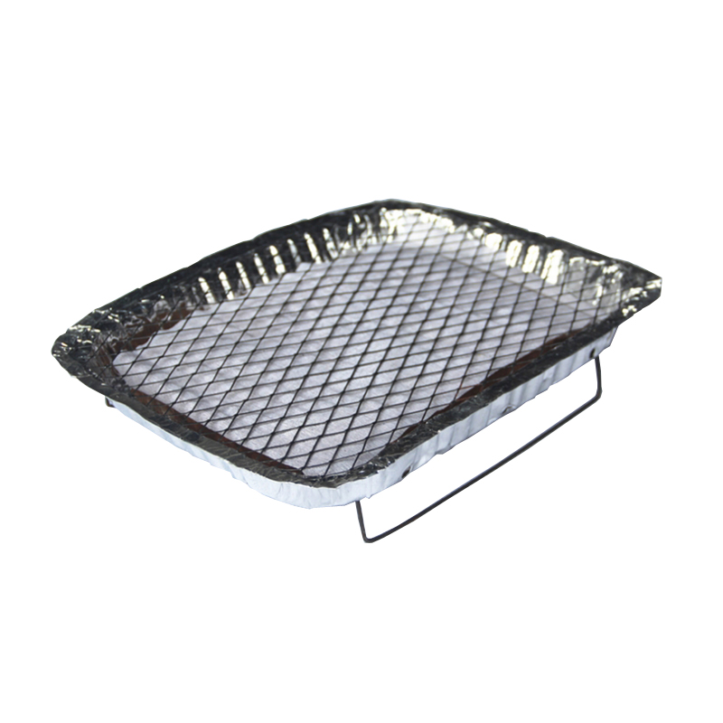 Barbecue BBQ tools outdoor garden picnic camping smokeless aluminum foil pan instant disposable charcoal bbq grills