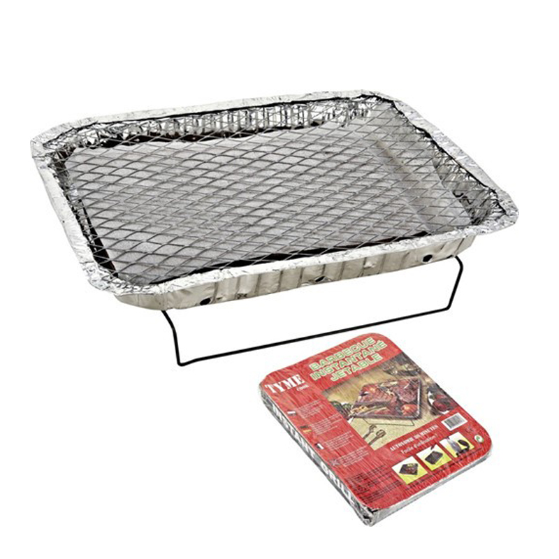 Barbecue BBQ tools outdoor garden picnic camping smokeless aluminum foil pan instant disposable charcoal bbq grills