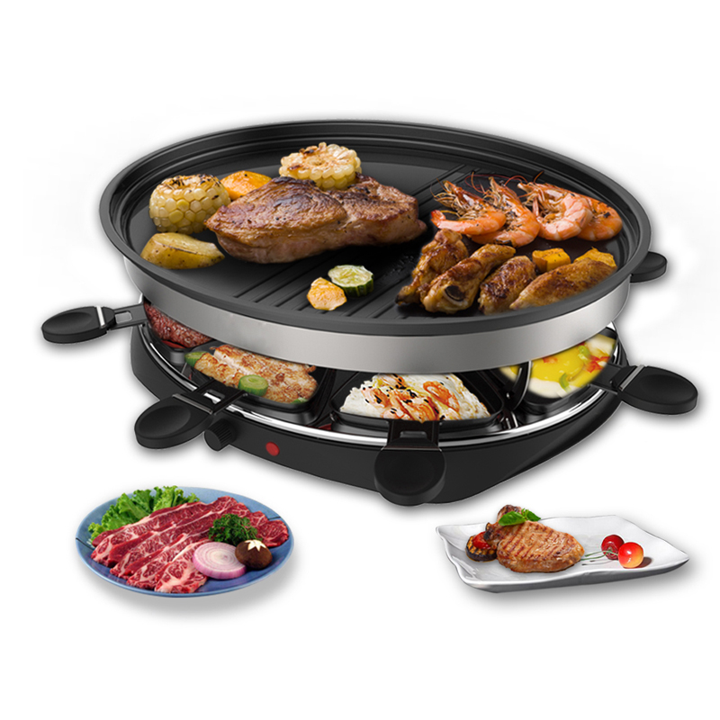 High Quality Smokeless Grill Electric Pan Grill Commercial Griddle For Sale