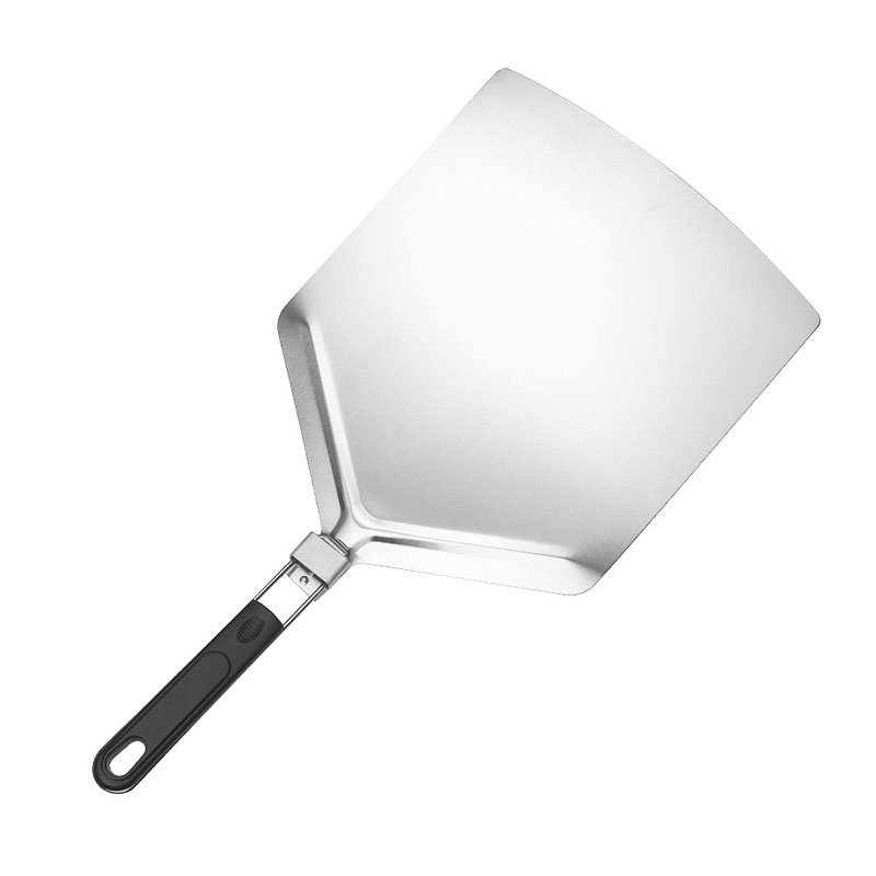 Competitive Price Turning Pizza Peel Foldable Accessories Stainless Steel Pizza Shovel