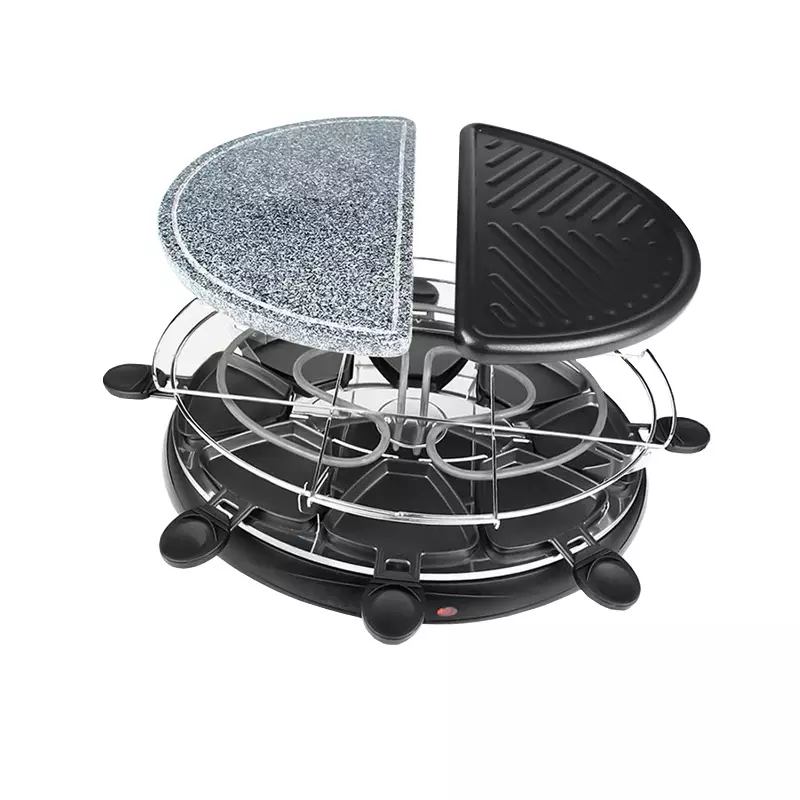 Electric BBQ Grill Stone Plate Smokeless