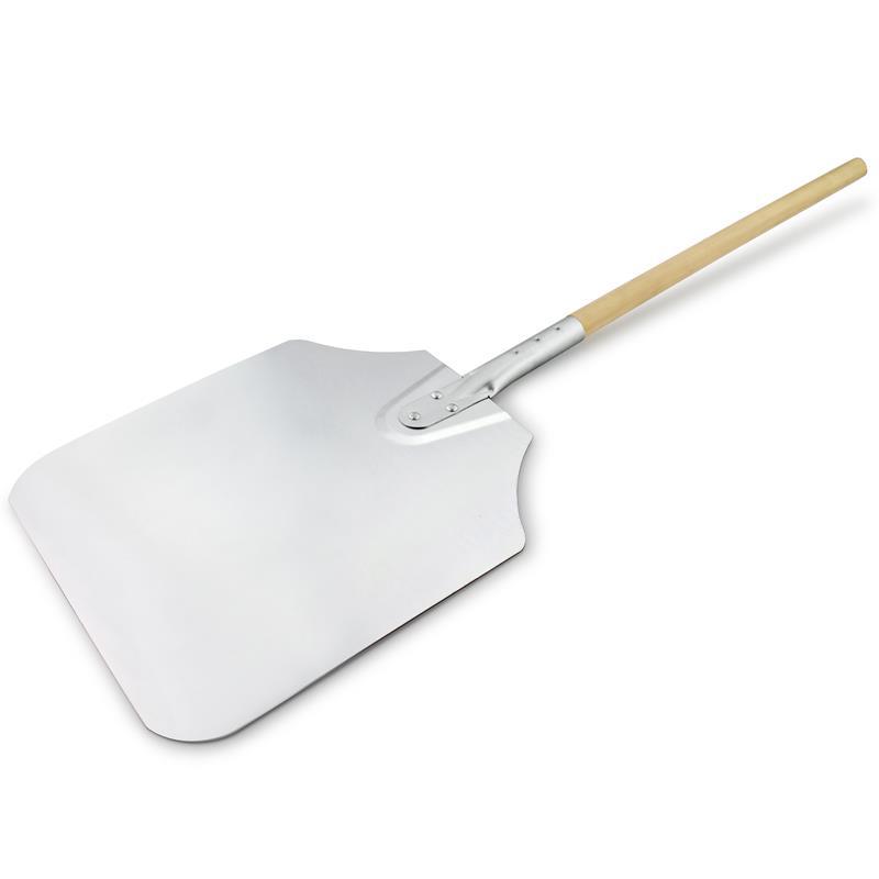 Customizable Pizza Peel Tray Long Wooden Handle Aluminum Large Pizza Baked Spatula Shovel