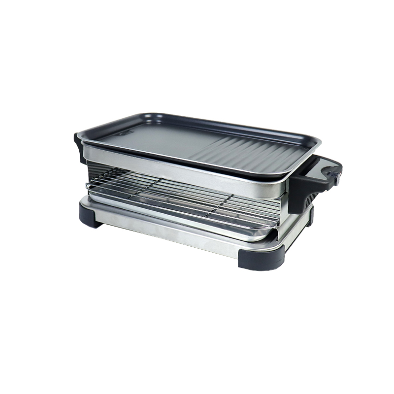 Electirc baking pan electric barbecue grill non-stick tabletop kitchen BBQ Grill