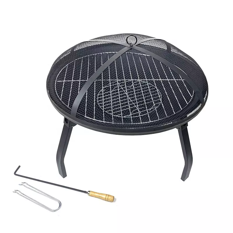 Courtyard iron charcoal bbq grill fire pit outdoor garden household picnic barbecue stove