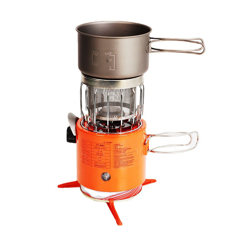 New Design Detachable Outdoor Camping Tent Gas Heater Portable Small Type Cooking Warming Stove