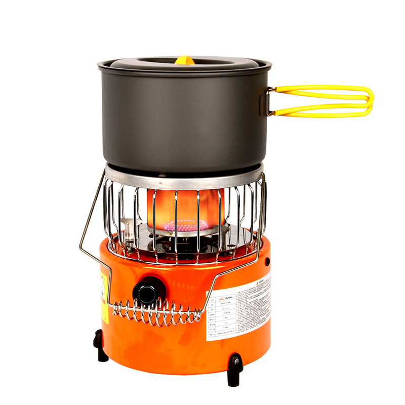 Multifunction Camp Stove Head Portable Outdoor Camping Tent Heating Stove Gas Heater 2000W