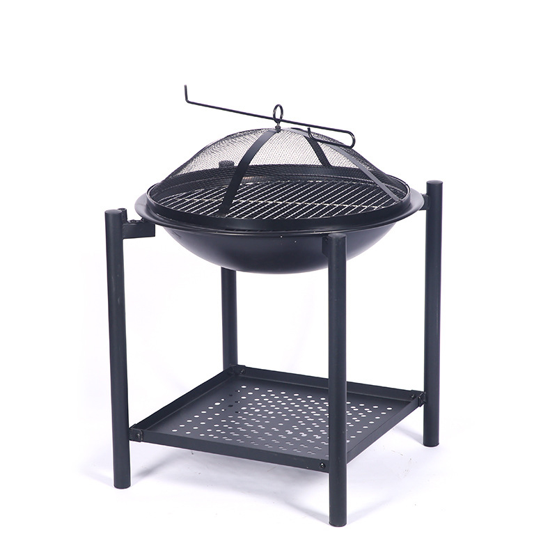 Large Size Outdoor Cooking Picnic Camping Heating Stove Fire Pit Home Party Backyard Patio Charcoal BBQ Grill